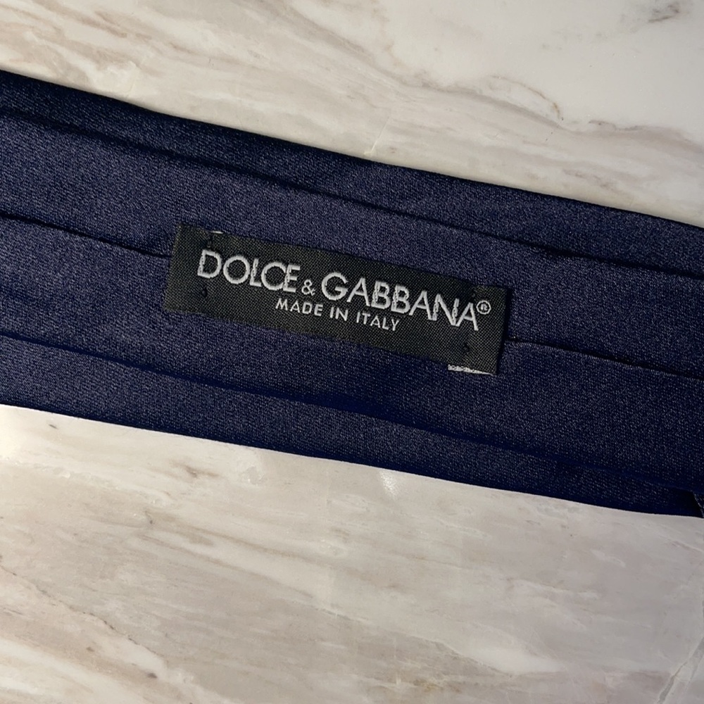 Dolce & Gabbana Navy, Silk Necktie
